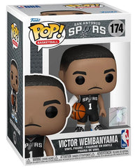 Funko Pop NBA San Antonio Spurs Victor Wembanyama 174 Vinyl Figure