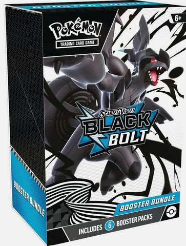 booster pack pokemon scarlet violet POKEMON Scarlet & Violet Black Bolt Booster Bundle Box 6 BOOSTER PACK – Toyz in the Box