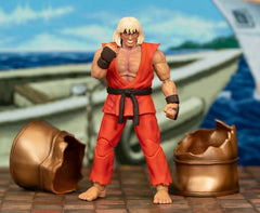 Jada Toys Ultra Street Fighter II Violent Ken Special Deluxe Action Figure