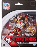 **Pre Order**Transformers NFL San Francisco 49ers Goldrush Action Figure