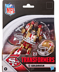 **Pre Order**Transformers NFL San Francisco 49ers Goldrush Action Figure