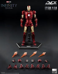 **Pre Order**Threezero Marvel Studios: The Infinity Saga - Iron Man Mark 3 Battle Damaged DLX Action Figure
