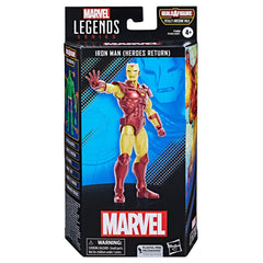Marvel Legends The Marvels Iron Man (Heroes Return) Totally Awesome Hulk BAF Action Figure