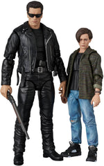 MAFEX Terminator 2: Judgement Day T-800 (T2 Ver.) & John Connor Action Figure