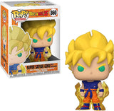 Funko Pop Dragon Ball Z Super Saiyan Goku First Appearance 860 Vinyl Figure