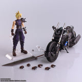 Bring Arts Final Fantasy VII 7 Hardy Daytona with Cloud Strife Action Figure