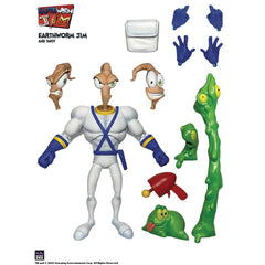 **Pre Order**Premium Dna Toys Earthworm Jim and Snot Action Figure