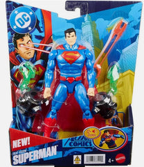 Mattel DC Feature Heat Vision Superman Action Figure
