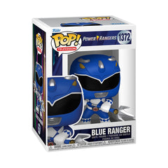 **Pre Order**Funko Pop Mighty Morphin Power Rangers 30th Anniversary Blue Ranger 1372 Vinyl Figure