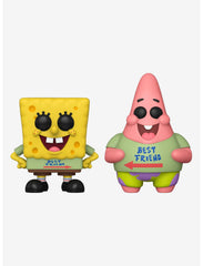 Funko Pop Spongebob & Patrick 2 Pack (Best Friend) Hot Topic Exclusive Vinyl Figure