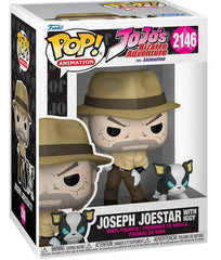 Funko Pop Jojo's Bizarre Adventure Joseph Joestar and Iggy 2146 Vinyl Figure