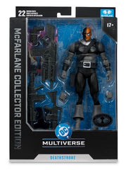 **Pre Order**Mcfarlane Toys DC Collector Edition Deathstroke the Terminator PLATINUM EDITION Action Figure