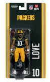 Mcfarlane Toys NLF SportsPicks Green Back Packers Jordan Love Action Figure