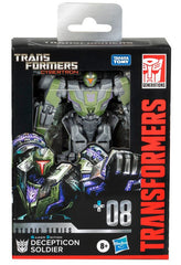 Transformers Studio Series Deluxe Class War for Cybertron Gamer Edition Decepticon Soldier Action Figure