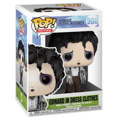 Funko Pop Edward Scissorhands Edward in Dress Clothes 980 Vinyl Figure