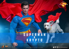Hot Toys 1/6 Scale MMS812 Superman & Krypto Action Figure