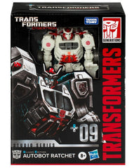Transformers Studio Series Voyager Class Transformers War for Cybertron Gamer Edition Ratchet Action Figure