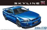 Aoshima 1/24 NISSAN BNR34 SKYLINE GT-R V-spec II '02 Model Kit