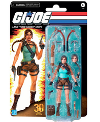 **Pre Order**Hasbro G.I. Joe Classified Series Retro Cardback Lara Croft Tomb Raider Action Figure