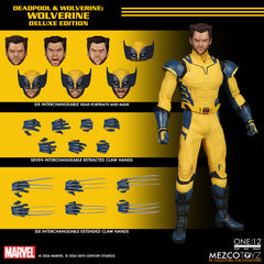 **Pre Order**Mezco One 12 Deadpool & Wolverine: Wolverine Deluxe Edition Action Figure