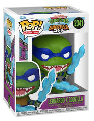 Funko Pop Teenage Mutant Ninja Turtles x Godzilla Leonardo x Godzilla 2341 Vinyl Figure