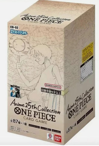 One Piece TCG: EB-02 Anime 25th Collection Japanese Booster Box