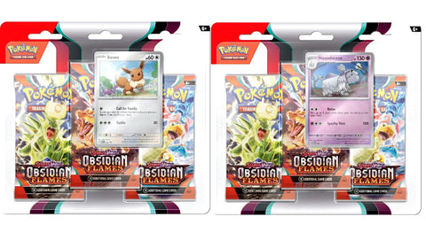 POKEMON Obsidian Flames 3 booster blister BOOSTER Pack – Toyz in the Box