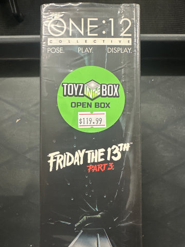 Open Box**Mezco One 12 Friday The 13th Part 3 Jason Voorhees