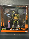 **Open Box**Revoltech Teenage Mutant Ninja Turtles Michelangelo Action Figure