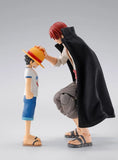 S.H. Figuarts Shanks & Monkey.D.Luffy -Childhood- "One Piece" Action Figure