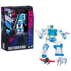 Transformers Generations Shattered Glass Soundwave, Laserbeak and Ravage Action Figure