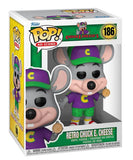 Funko Pop Ad Icons Retro Chuck E. Cheese 186 Vinyl Figure