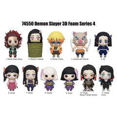 Demon Slayer Series 4 3D Figural Foam Bag Clip Blind Package