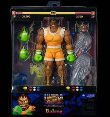 **Pre Order**Jada Toys Ultra Street Fighter II Balrog Player 2 Deluxe Action Figure