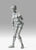 S.H. Figuarts Body-Chan - Sports - Edition Wire Frame (Gray Color ver.) Action Figure