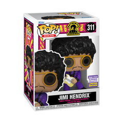 Funko Pop Rocks Jimi Hendrix 2023 Summer Convention Exclusive 311 Vinyl Figure
