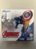 **Open Box**S.H. Figuarts Captain America (TECH-ON AVENGERS) "TECH-ON AVENGERS" Action Figure