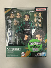 **Open Box**S.H. Figuarts Tanjiro Kamado "Demon Slayer: Kimetsu no Yaiba" Action Figure