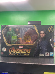 **Open Box**S.H. Figuarts Bucky & Tamashii Effect Impact "Avengers Infinity War" Action Figure