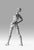 S.H. Figuarts Body-Chan - Sports - Edition Wire Frame (Gray Color ver.) Action Figure