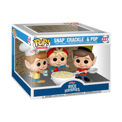 Funko Pop Kelloggs Rice Krispies Snap, Crackle, and Pop Moment 227 Vinyl Figure