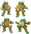Transformers x Teenage Mutant Ninja Turtles Party Wallop Exclusive Action Figure