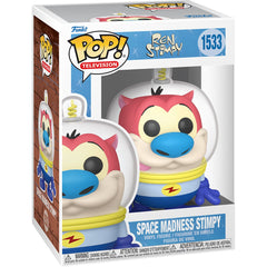 Funko Pop Nickelodeon The Ren & Stimpy Show Space Madness Stimpy 1533 Vinyl Figure