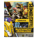 **Pre Order**Transformers Studio Series Buzzworthy Bumblebee Grimlock Action Figure