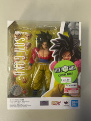**Open Box**S.H. Figuarts Super Saiyan 4 Son Goku "Dragon Ball GT" Action Figure