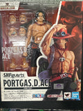 **Open Box**S.H. Figuarts Portgas.D.Ace - Fire Fist - "One Piece" Action Figure