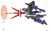 Kaiyodo REVOLTECH Evangelion Evolution Shinkalion 500 Type Eva Action Figure