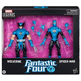 Marvel Legends Fantastic Four Wolverine & Spider-Man 2 Pack Action Figure