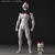 Revoltech Amazing Yamaguchi Dandadan Jiji (Transformed) Action Figure