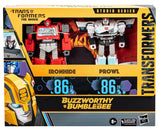 Transformers Studio Series Buzzworthy Bumblebee Ironhide & Prowl Action Figure